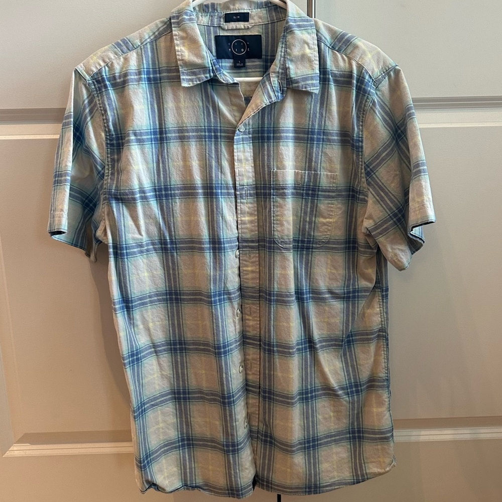Men’s Eventide short sleeve button up